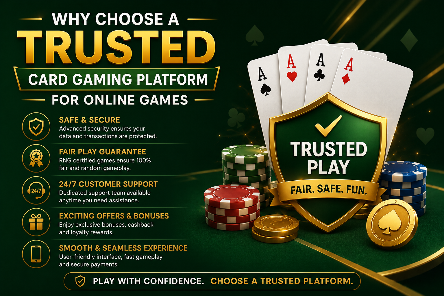 Why Choose a Trusted Card Gaming Platform for Online Games 